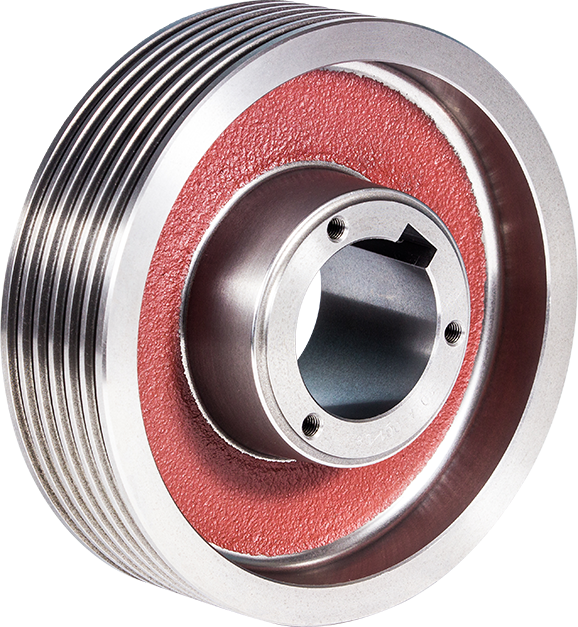 Pancake Motor Traction Sheave